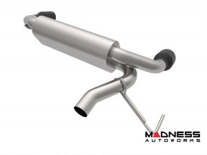Ford Bronco Performance Exhaust - Axle Back - Dual Exit - Kooks - Black Tips Ford Bronco Performance Exhaust - Axle Back - Dual Exit - Kooks - Black Tips